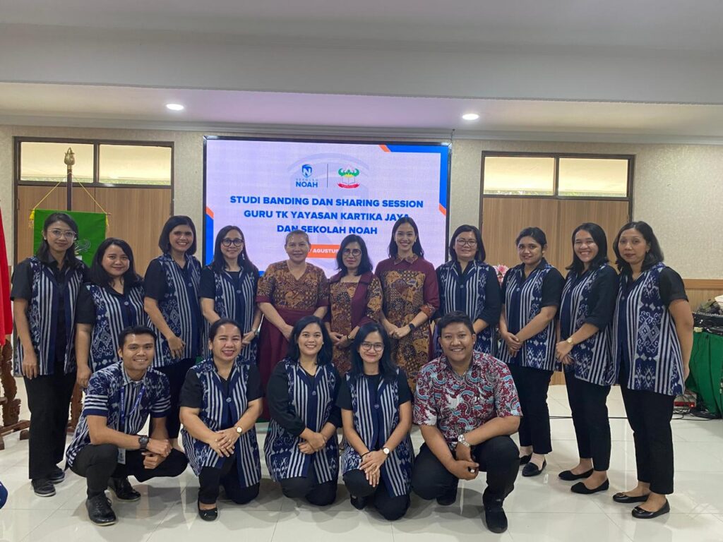 Studi Banding dan Sharing Session Guru-guru TK Kartika dengan Sekolah Noah